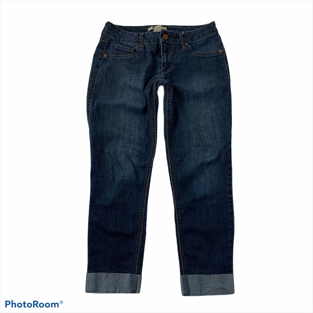 17/21 rolled capri jeans size 4